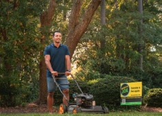 Mosquito Joe van parked in front of house.