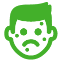 Green Common Diseases Icon