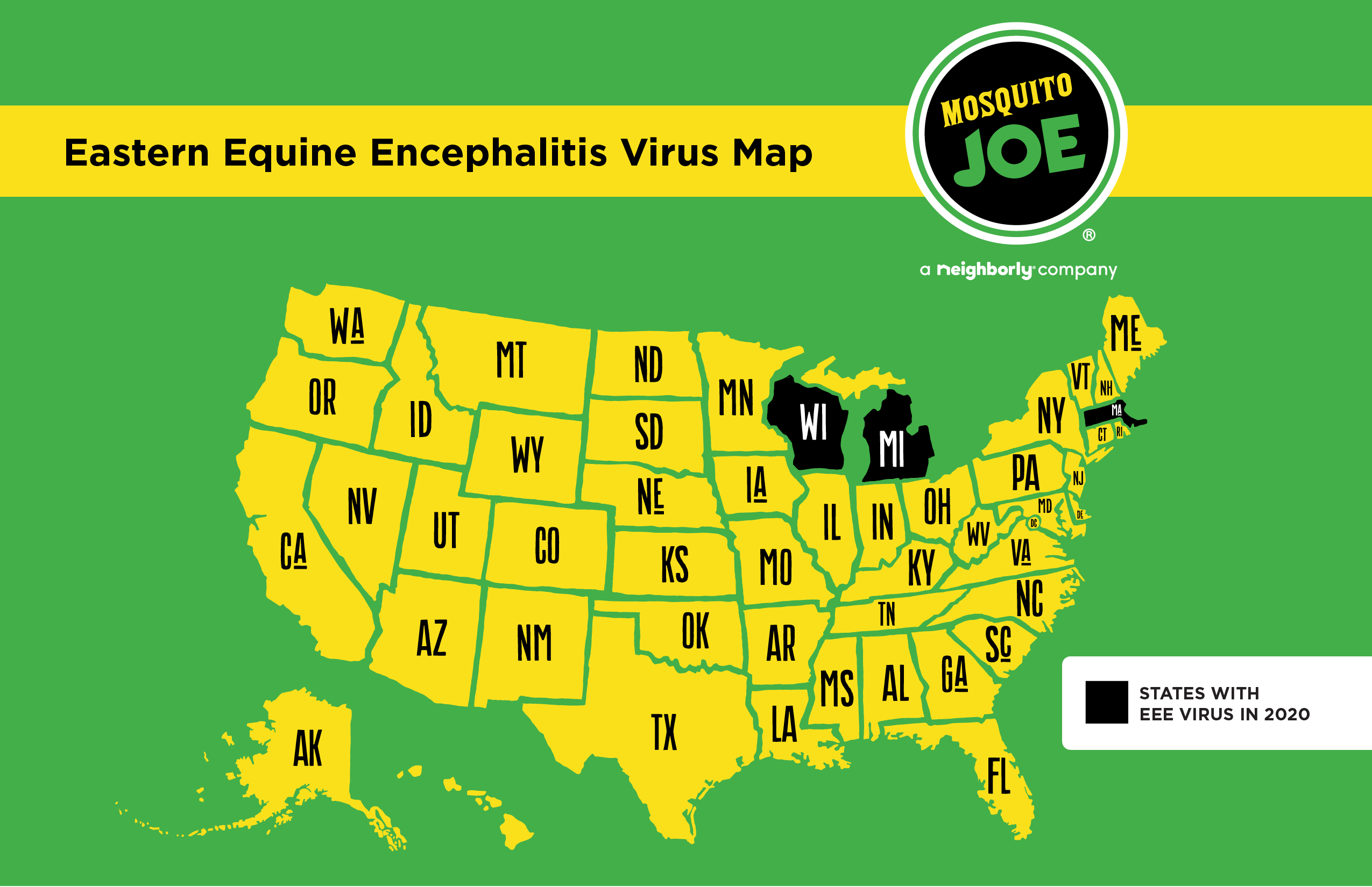 mosquito joe eeev in the us map